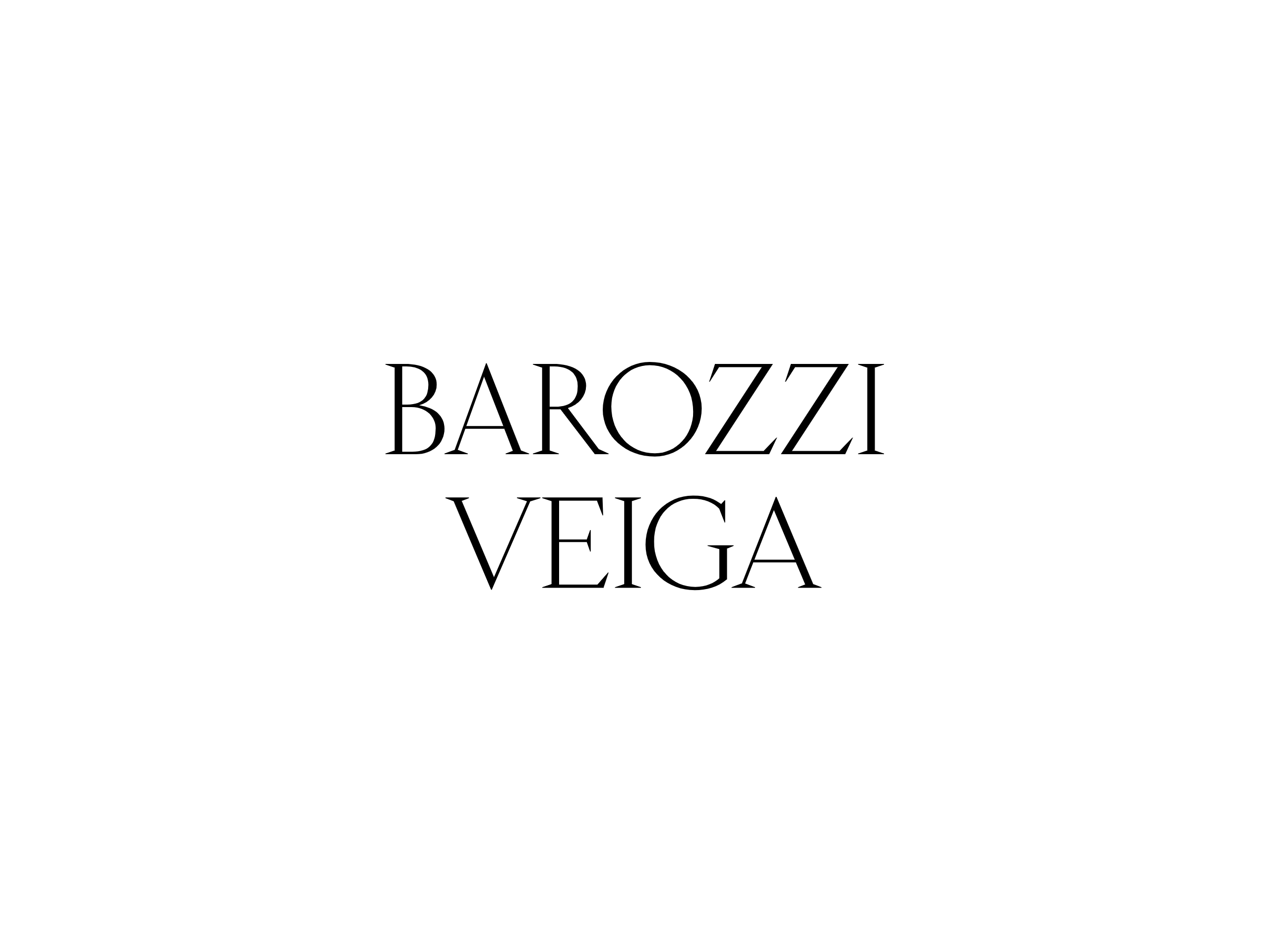 Barozzi Veiga website homepage