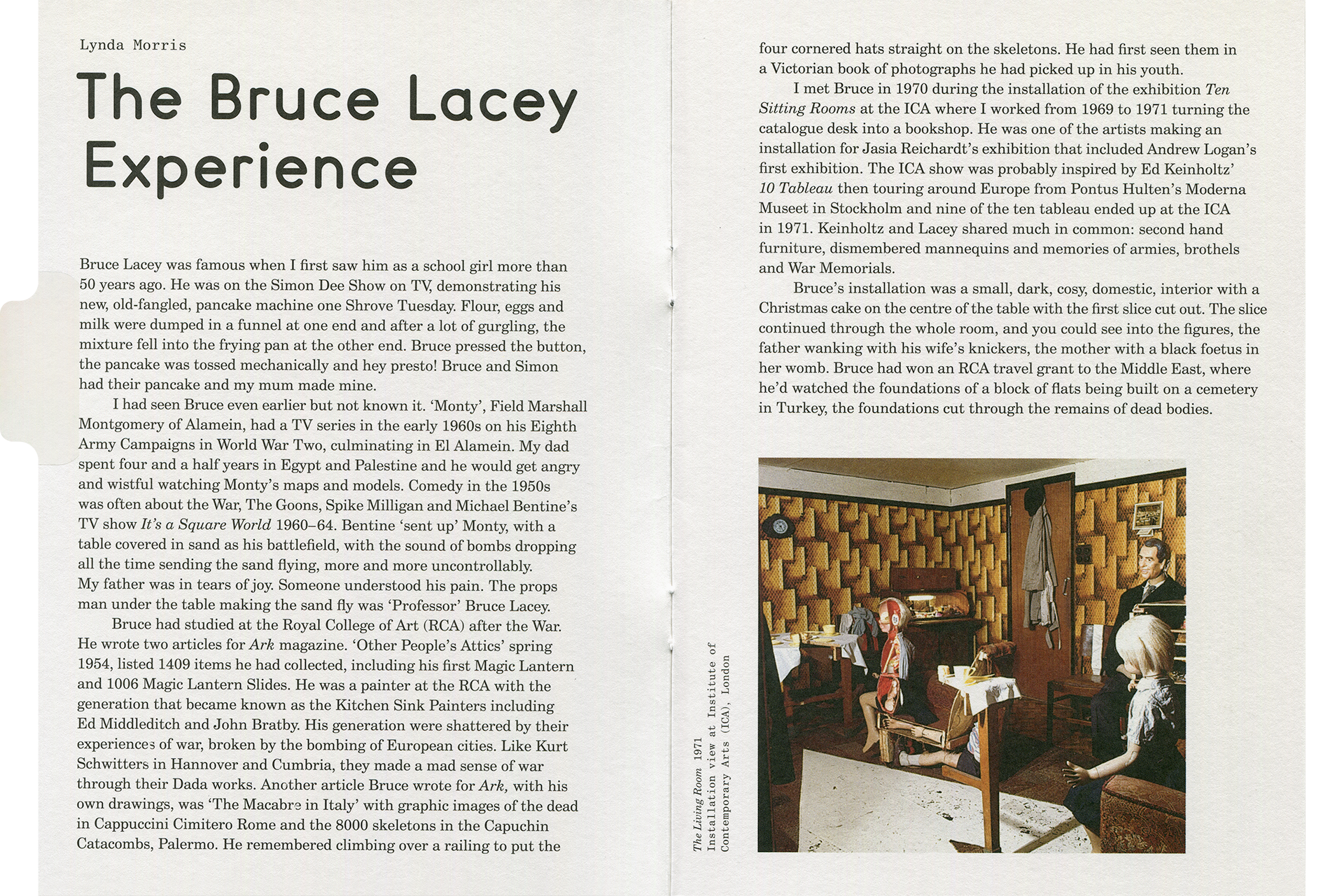 Inside spread