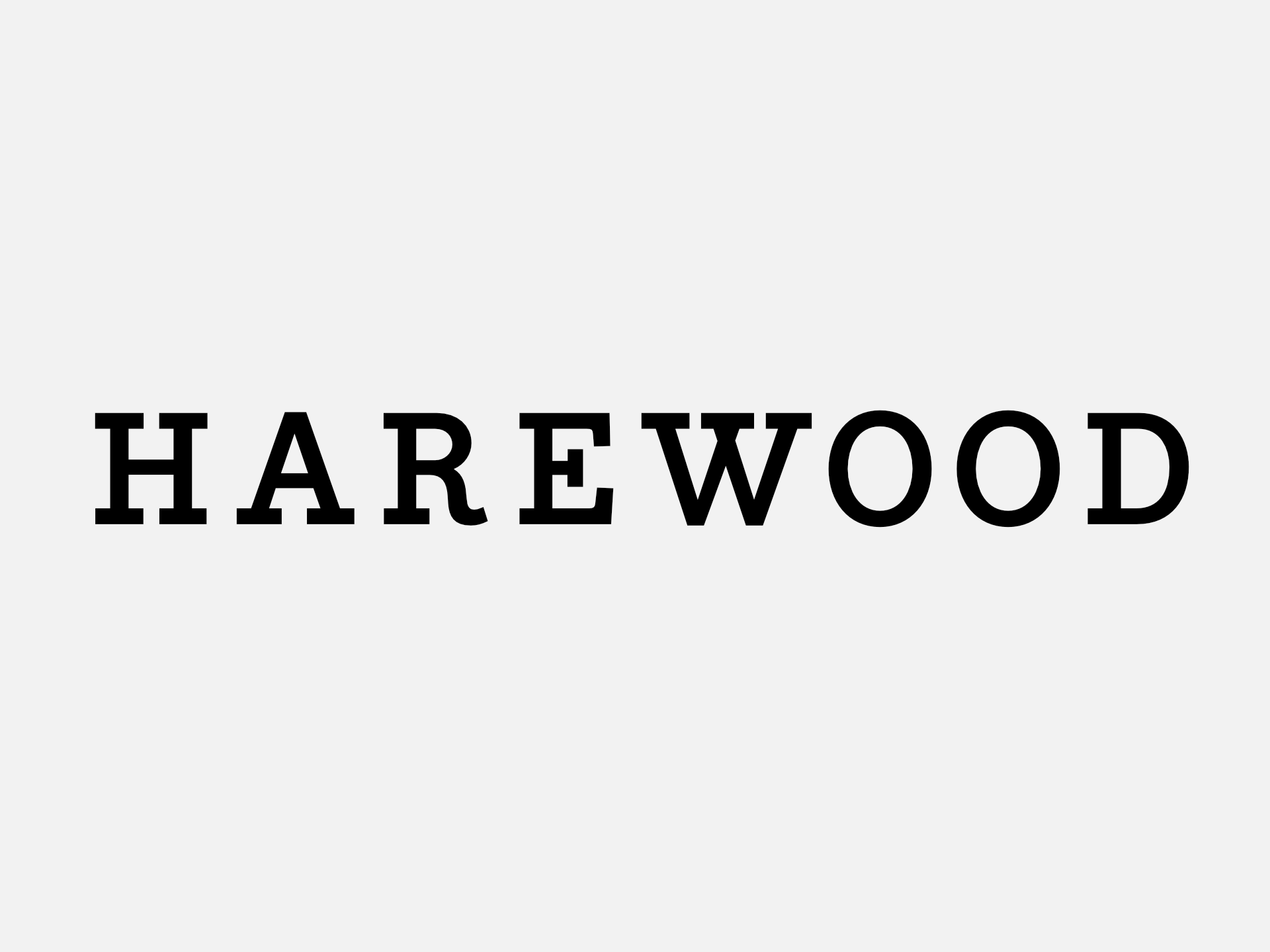 Harewood wordmark