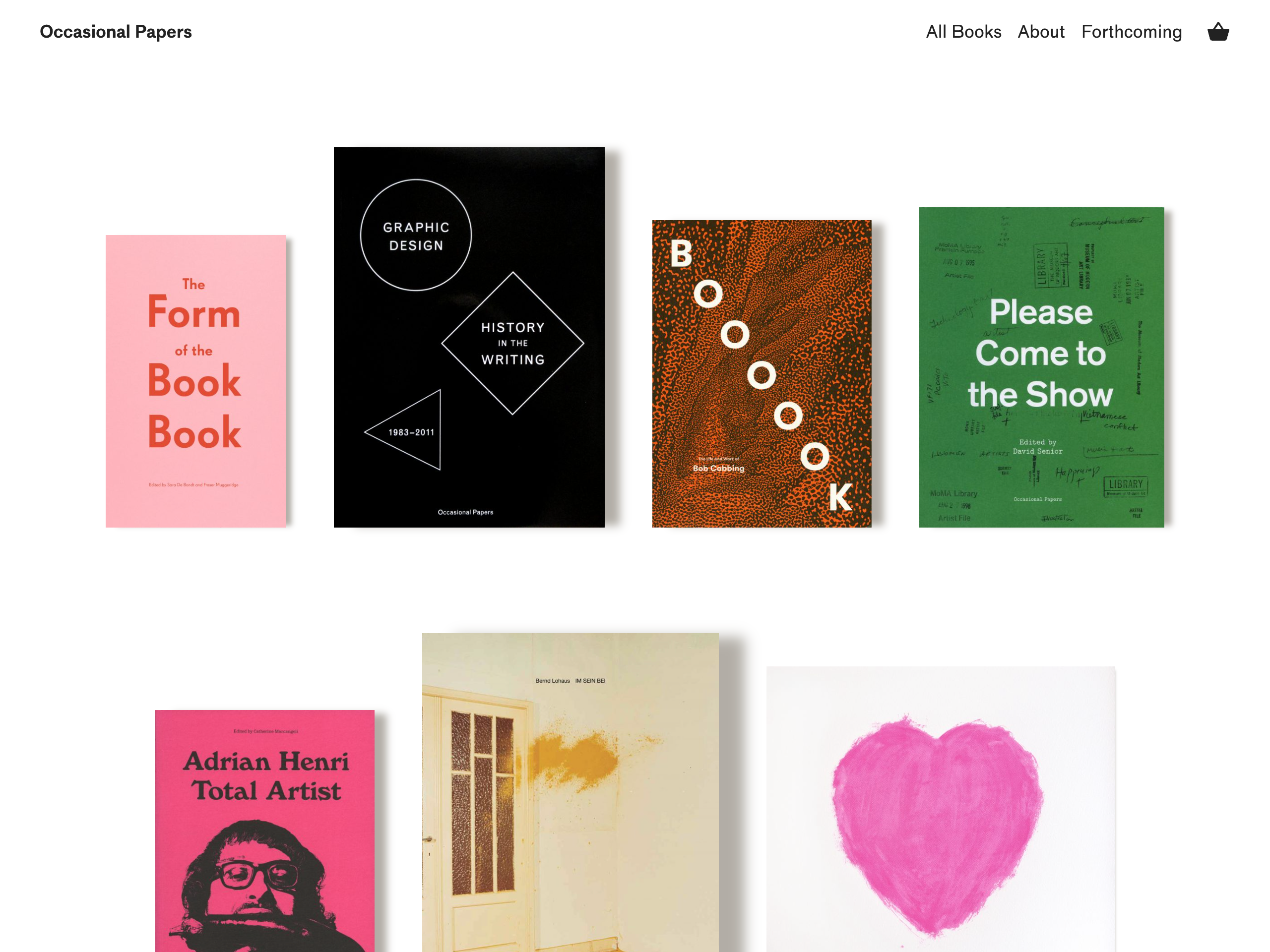 Occasional Papers homepage