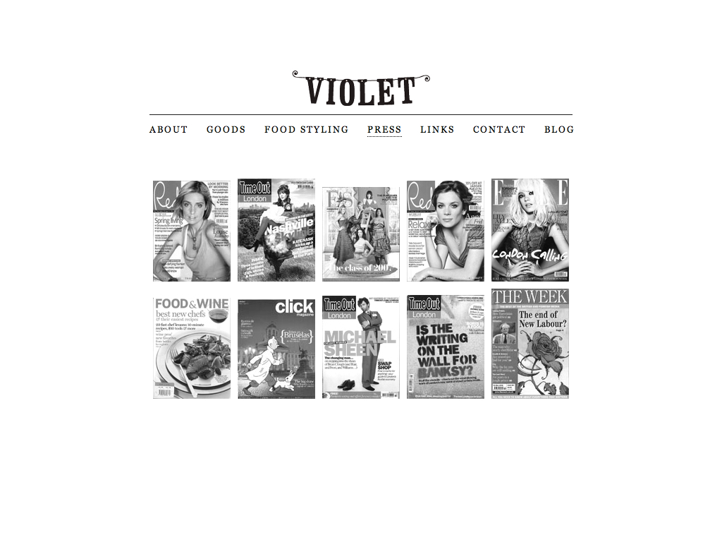 Press page
